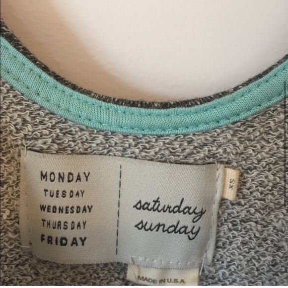 Anthropologie Saturday Sunday Peplum Pullover - Picture 4 of 7